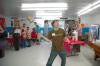 9/27/07 - Nathan Brewer displays some basic physics principles to some children at a Boys and Girls Club.  - Neisha Fuson