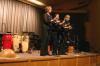 The Caixa Trio is a group of three women, Julie Davila, Amy Smith, and Julie Hill, whose instruments are purely percussion. They performed in the Savage Chapel on Oct. 1, 2007. - Photo by Stephanie Schroeder