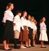 Chi Omega performs songs from <em>The Sound of Music</em> for All-Sing during Family Weekend. - Photo by Stephanie Schroeder