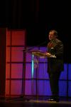 Leon Panetta, former chief of staff to Bill Clinton, addressed faculty, staff, students and guests at the 2007 Scholarship Banquet held at the Carl Perkins Civic Center. - Photo by Stephanie Schroeder