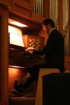 10/16/07 - Olivier Latry, titular organist of the Cathedral of Notre-Dame in Paris, performs in the chapel for the McAfee Organ Concert. - Stephanie Schroeder