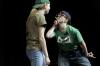 Jessica Gillard and Emily Watlington perform in in <em>Alexander, Who's Not Not Not Not Not Not Going to Move</em> presented by the Union University Players. - Photo by Kyle Kurlick
