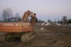Construction commenced on the new dorms after Thanksgiving. - Photo by Jordan Buie