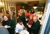 President David S. Dockery and First Lady Lanese Dockery welcomed faculty into their home for a catered annual faculty Christmas party. - Photo by Jim Veneman