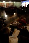 Joe Garner performs in Barefoot's Joe during this year's Rounder's meeting.  - Photo by Neisha Fuson