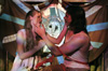 Lindsey Rapp & Blake Staples sing in <i>Philemon</i>. - Photo by Jim Veneman