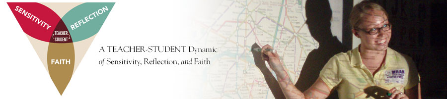 Jill Brown in the classroom