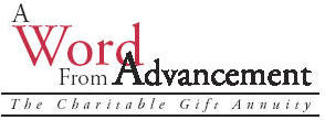 A Word from Advancement