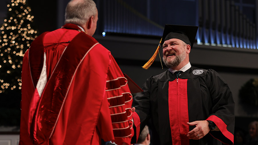 Brandon graduating from Union