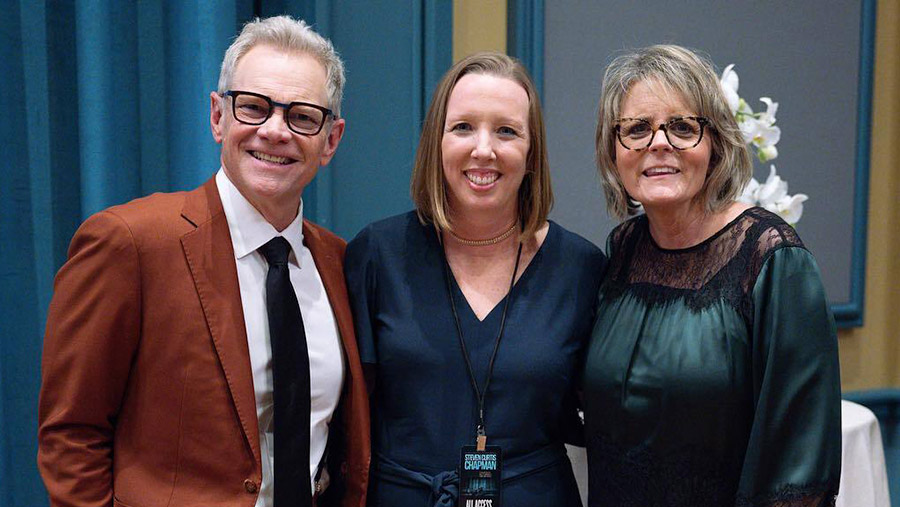 Kristin with Steven and Mary Beth Chapman