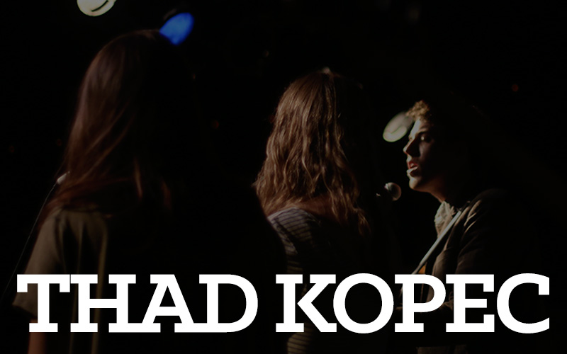 Thad Kopec with The Kernal