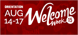 Welcome Week - Aug. 14-17, 2015