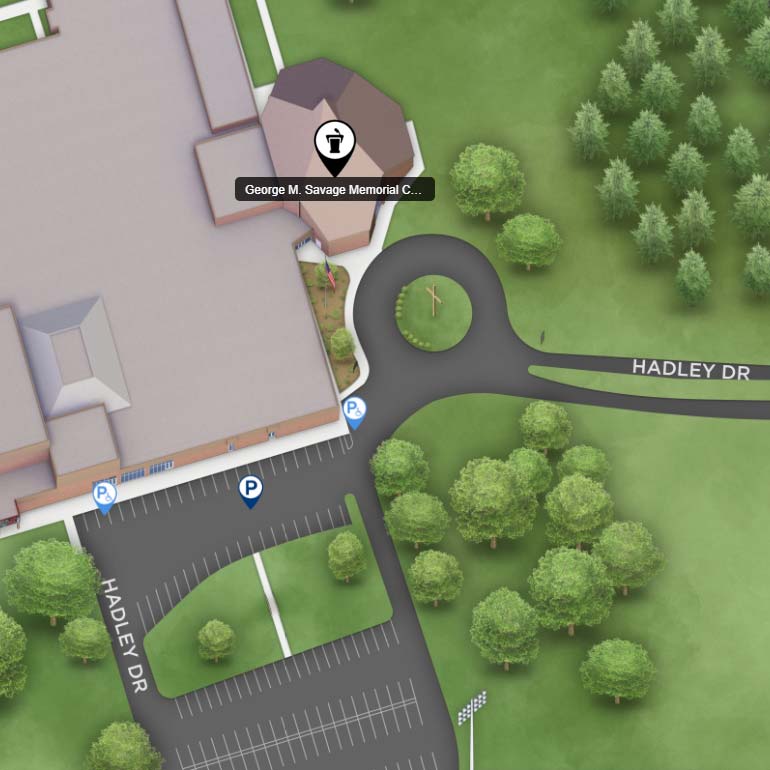 Static Map of Savage Chapel