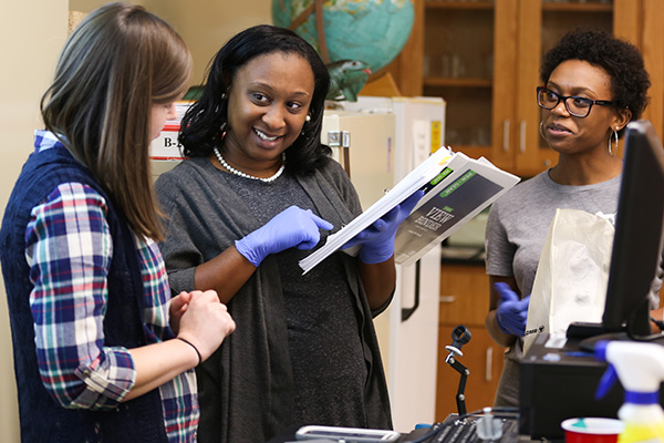 Biology students