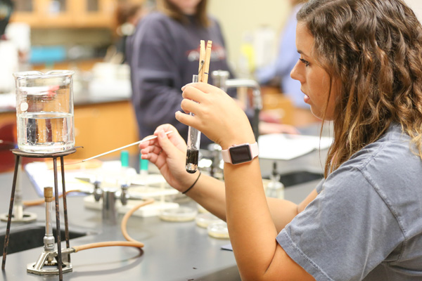 Student in White Hall