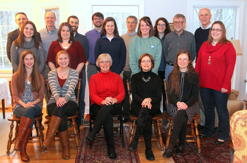 Attendees at the Phi Alpha Theta early bird dinner