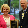 Chancellor Carma Dennis McGee and Dr. Stephen Carls