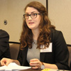 Union University's Olivia Winters delivers her paper on A Trio of Death: Yellow Fever Epidemics in Memphis on January 7 as a part of a panel titled Medicine/Public Health during the 2016 Phi Alpha Theta Biennial Convention in Orlando, Florida, on January 6-9.