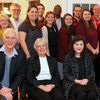 Attendees at the history department's annual French Christmas dinner on December 10, 2016, take time for a photo. They are: (first row, left to right) Dr. Stephen Carls, Nancy Thomas, Priscilla Porter, Kathryn Mitchell, and Katherine Cheshire; (second row, left to right) Brenda Briley, Emily Littleton, Beth Adams, Jordan Sellers, Jessica Barton, Seth Reid, Kaylee Gibson, Lisa Bates, Allison Pulliam, and Thomas Gray; (third row, left to right) Dr. Terry Lindley, Luke Adkins, Byron Elam, Buddy Hackett, Robert Briley, Nicholas Hancock, Dr. Keith Bates, Dr. Henry Allen, and Dr. David Thomas.