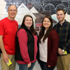 Phi Alpha Theta attendees at the Jackson Old Hickory Rotary Club Pancake Breakfast on March 18, 2017, pause for a group photo. They are (left to right) Dr. Stephen Carls, Robert Briley, Kathryn Mitchell, Jordan Sellers, Seth Reid, and Dr. Alice-Catherine Carls.