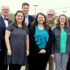 Delta-Psi chapter participants at the Tennessee Phi Alpha Theta Regional Conference on April 1, 2017, stand together right after their arrival at the University of Tennessee at Martin. They are (left to right) Dr. Keith Bates, Seth Reid, Robery Briley, Emily Littleton, Stephen Lewoczko, Jessica Barton, Dr. Terry Lindley, Beth Adams, Dr. Henry Allen, and Dr. Stephen Carls.