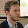 Seth Reid presents his paper on "The Fall of Tenochtitlan: The Difficult Distincton between Civil War and Conquest" at the Phi Alpha Theta regional conference on April 1, 2017.