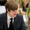 Phi Alpha Theta member Thomas Gray enjoys good food and conversation at the History Department Awards Banquet on May 4, 2017. Photo by Janelle Vest