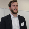 Phi Alpha Theta member Seth Reid presents a paper on “Votary of the Blue Flower: A Historical Reflection on Hope in the Life and Thought of C. S. Lewis” at the Union University Scholarship Symposium on April 24, 2018.