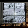 A photo that appears in the book EUROPE FROM WAR TO WAR, 1914-1945, by Stephen and Alice-Catherine Carls is shown here in a display at the Imperial War Museum in London. A World War I tour group led by the Carlses visited the museum on May 22, 2018.