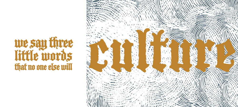 ACT conference. We say three dirty words that no one else will: Art, Culture, Theology