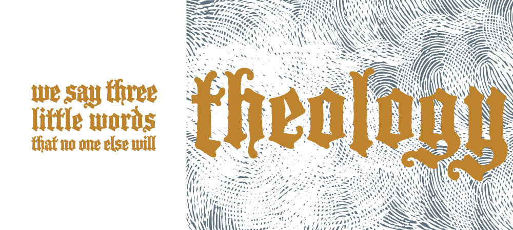 ACT conference. We say three dirty words that no one else will: Art, Culture, Theology