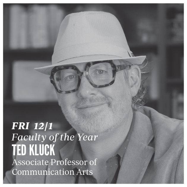 Dec. 1 - Ted Kluck