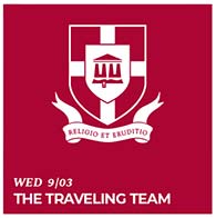 Sept. 3 - The Traveling Team