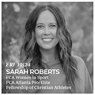 Oct. 24 - Sarah Roberts