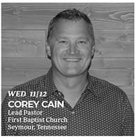 Nov. 11 - Corey Cain