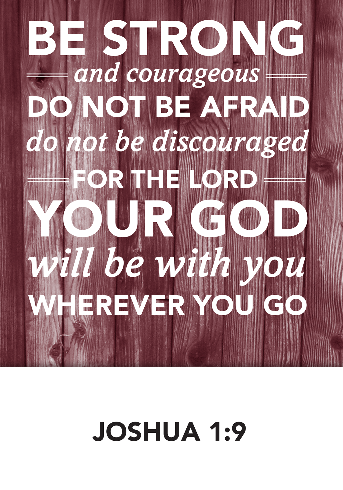 Joshua 1:9