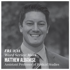 March 31 - Matthew Albanese