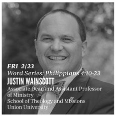 Feb. 23 - Justin Wainscott