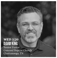 March 20 - David King