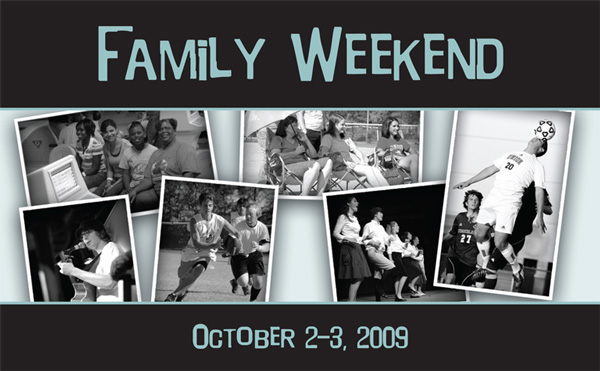 Family Weekend - Oct. 2-3, 2009