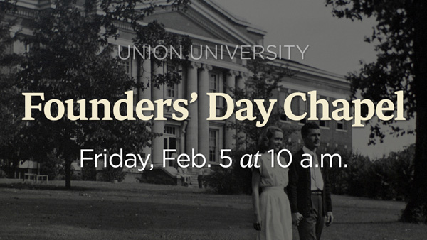 Founders' Day Chapel: Bob Agee
