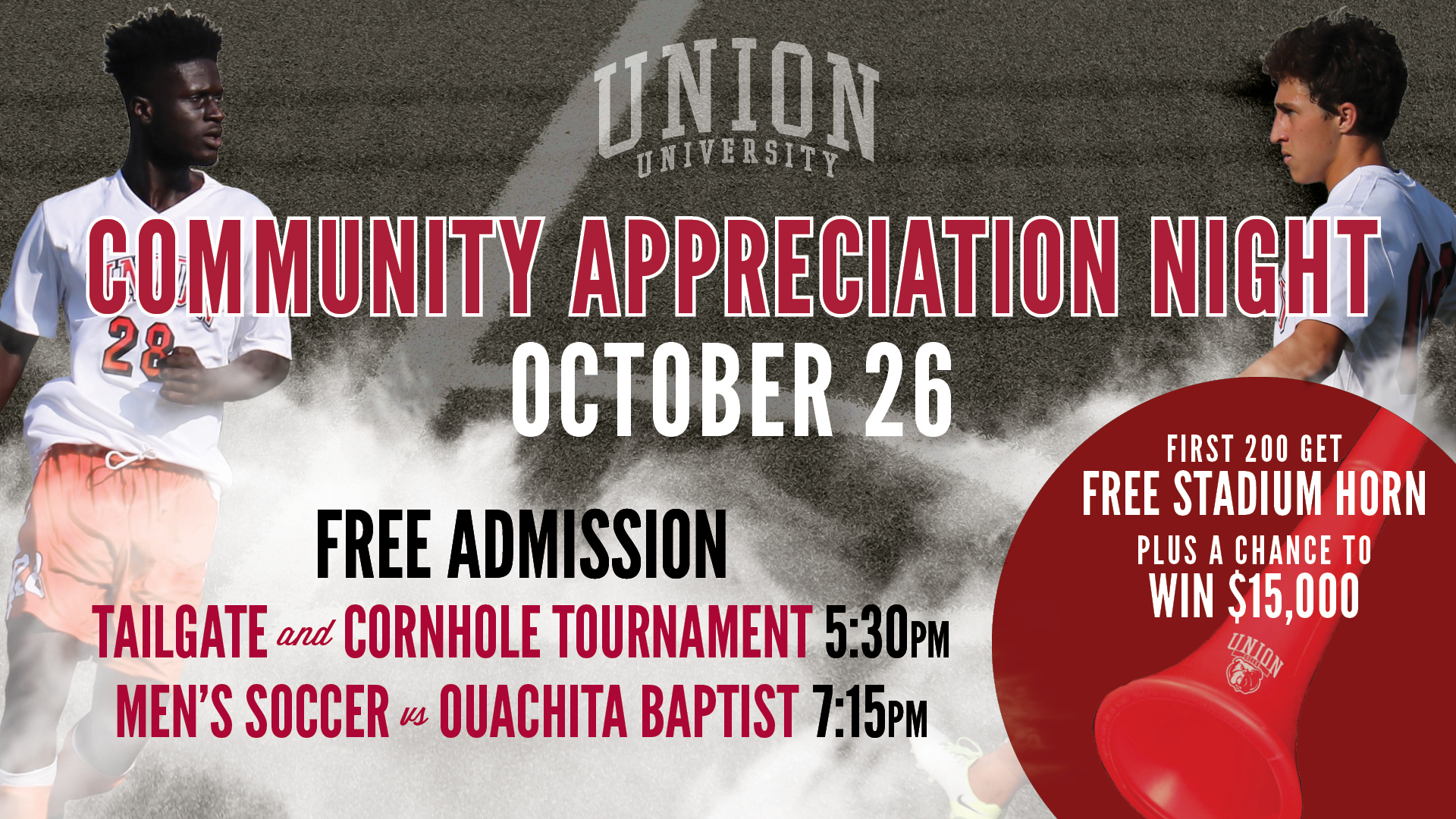 UG Admissions: Soccer Community Appreciation Night