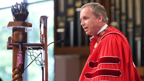 Fall Convocation: Dub Oliver