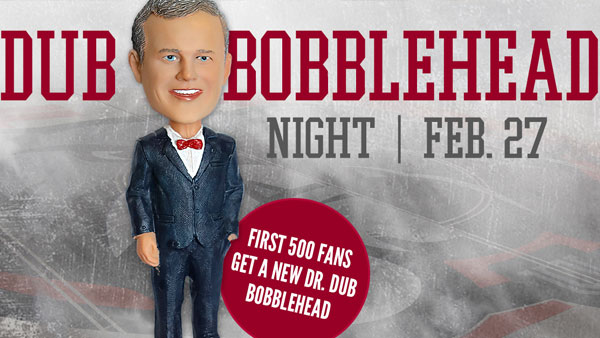 Dub Bobblehead Giveaway Night