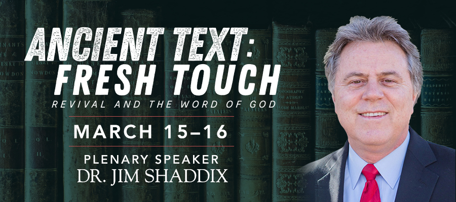Ryan Center: Spring Bible Conference with Jim Shaddix