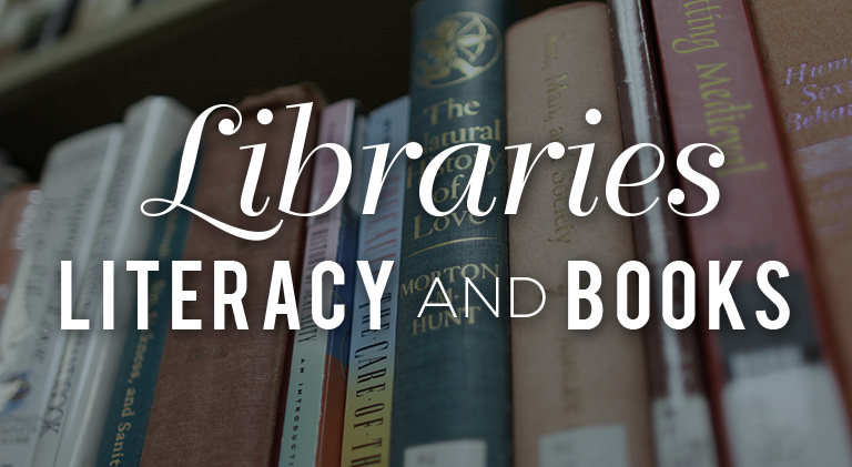 Libraries, Literacy and Books