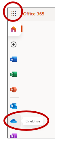 How to locate OneDrive through the internet