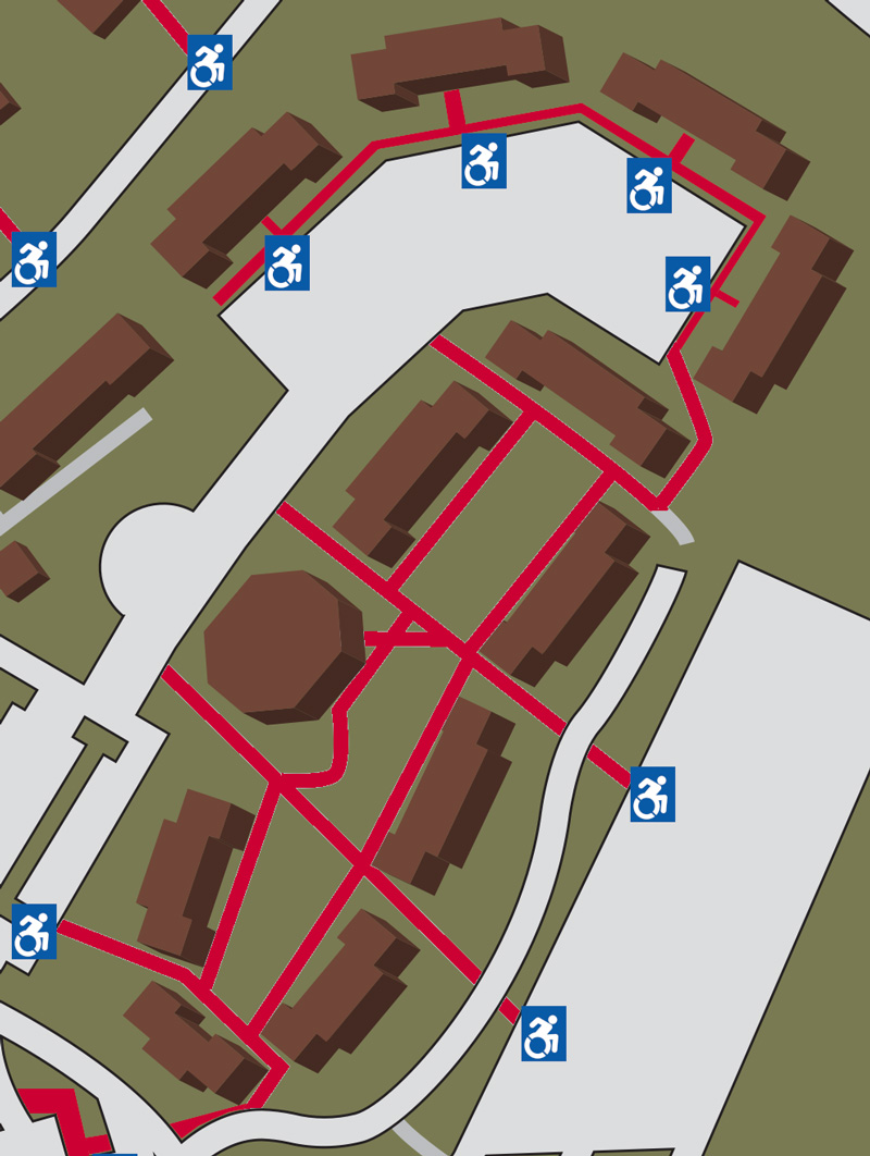 McAfee Accessibility Map
