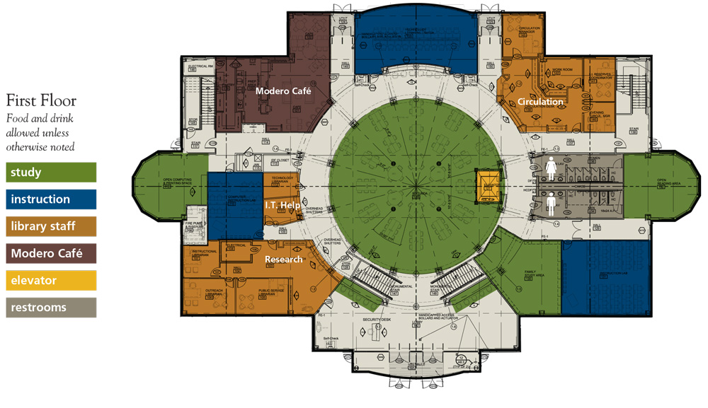The Logos Floor 1 Map