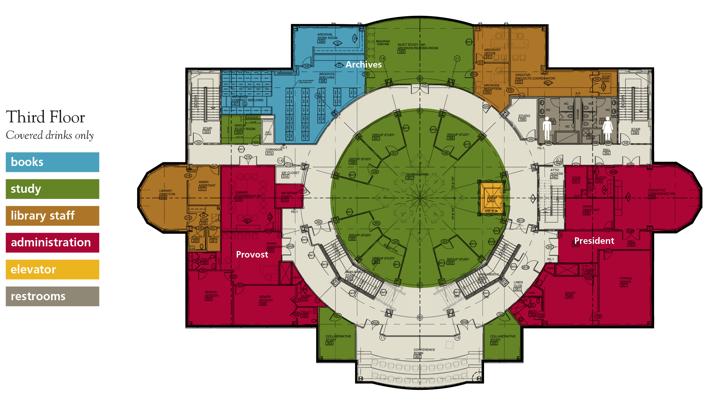 The Logos Floor 3 Map